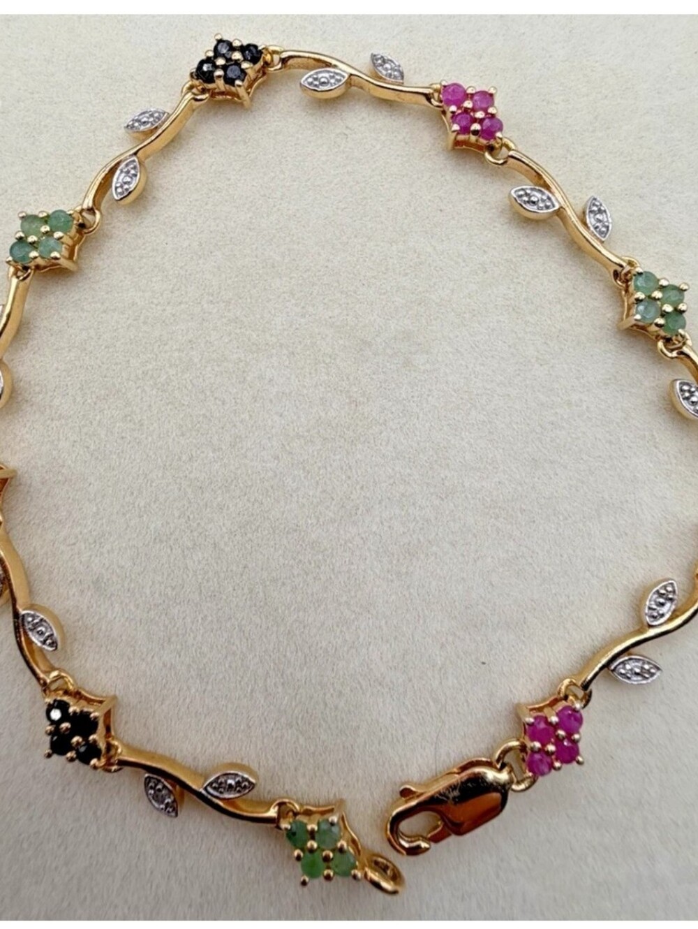Multi Gemstone  Bracelet